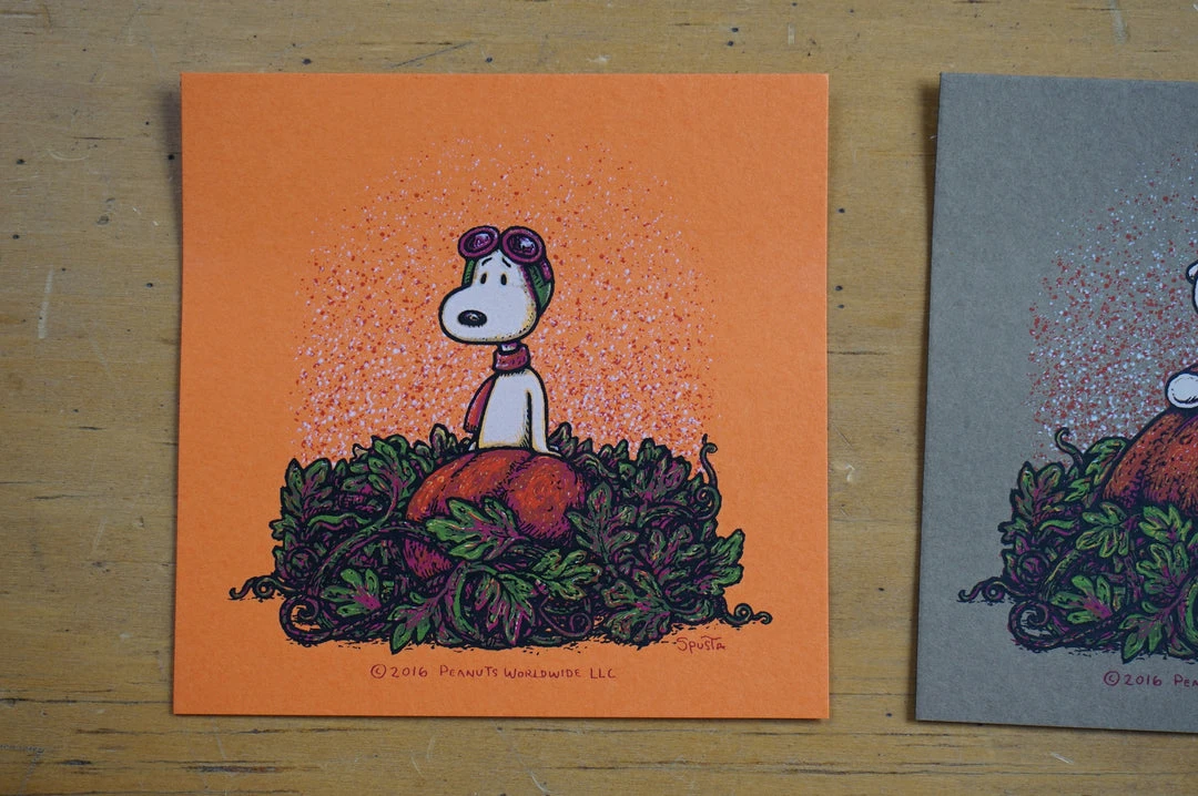 Movie/TV Posters It's The Great Pumpkin Charlie Brown - 2016 Marq Spusta Poster 3 Hand Bills