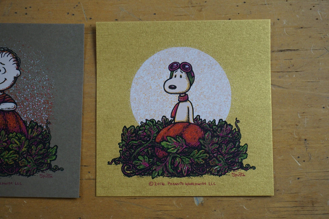 Movie/TV Posters It's The Great Pumpkin Charlie Brown - 2016 Marq Spusta Poster 3 Hand Bills