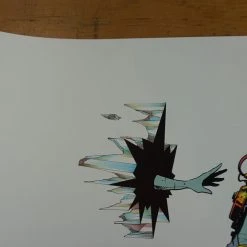 Art Prints Self Searching - 2015 Deih Poster Hand Finished Street Art