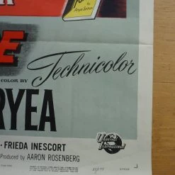 Sold Out Posters Fox Fire - 1955 Original One Sheet Poster Movie Jane Russell