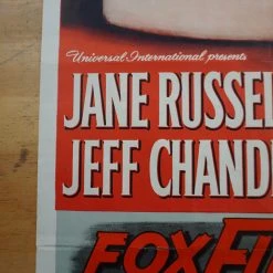 Sold Out Posters Fox Fire - 1955 Original One Sheet Poster Movie Jane Russell