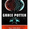 Grace Potter - 2015 Aesthetic Apparatus Poster Fall Tour