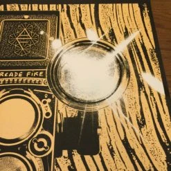 Arcade Fire - 2014 Rob Jones Poster Print Reflektor Tour SUNSHINE Silent Giants