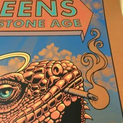 Queens Of The Stone Age Justin Hampton Poster Print QOTSA Portland, COPPER Ed