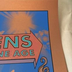 Queens Of The Stone Age Justin Hampton Poster Print QOTSA Portland, COPPER Ed