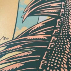 Queens Of The Stone Age Justin Hampton Poster Print QOTSA Portland, COPPER Ed