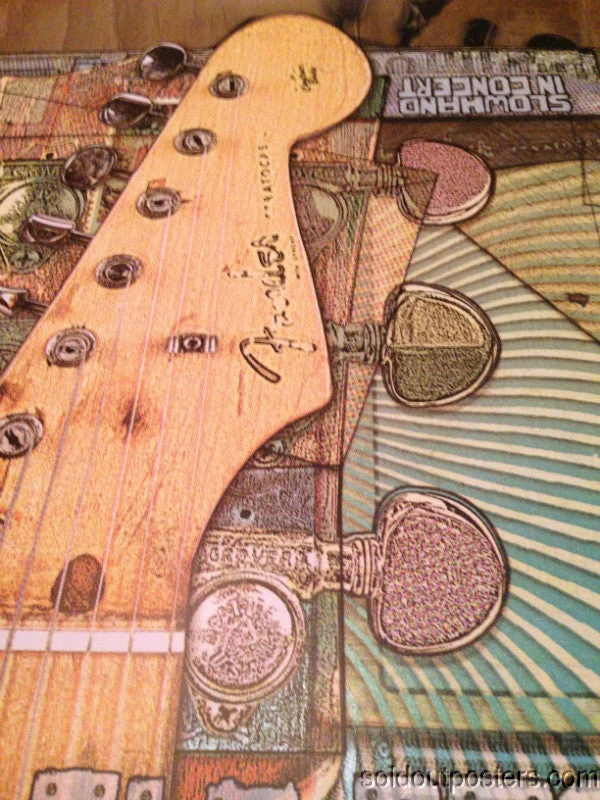 Eric Clapton - 2008 Ron Donovan Firehouse Poster US/Europe Tour North America Gig Posters