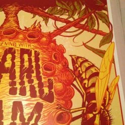 Pearl Jam - 2013 Munk One Poster Charlotte NC Time Warner Cable Arena Gig Posters