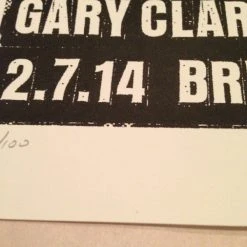 Kings Of Leon - 2014 Print Mafia Poster Gary Clark Jr Nashville, TN S/N