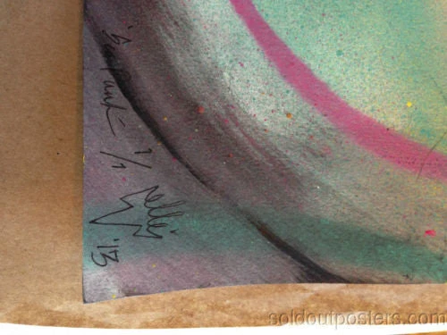 SEA PUNK OG 02 - 2013 Elle Poster Print S/N Edition Of 9 Hand Pulled/finished Art Prints