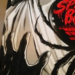 SPIDER BABY - 2013 SIGNED Gary Pullin Poster Print AP Horror Film Sci-fi MONDO