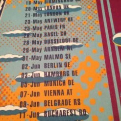 Eric Clapton - 2010 John Van Hamersveld Poster Print Limited Ed Steve Winwood