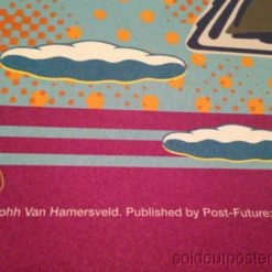 Eric Clapton - 2010 John Van Hamersveld Poster Print Limited Ed Steve Winwood