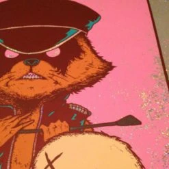 Queens Of The Stone Age - 2013 Jermaine Rogers Poster Detroit FOIL Fillmore