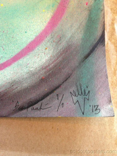 SEA PUNK OG 02 - 2013 Elle Poster Print S/N Edition Of 9 Hand Pulled/finished Art Prints