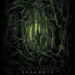 Black Sabbath - 2017 Dan Mumford Poster Paranoid VARIANT