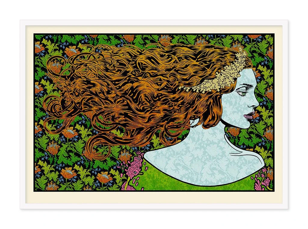 Dryad - 2016 Chuck Sperry Poster FRAMED NYCC Spoke Art