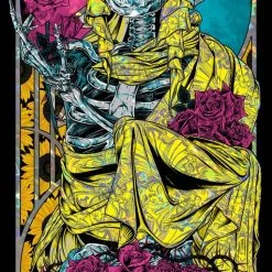 Grateful Dead - 2021 Rhys Cooper Poster Art Print Fluoro Foil