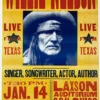 Willie Nelson - 2009 Hatch Show Print 1/14 Poster Chico, CA