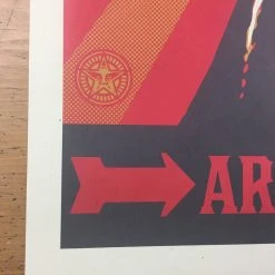 Art Prints The Black Hills Are Not For Sale - 2012 Shepard Fairey Art Print Poster