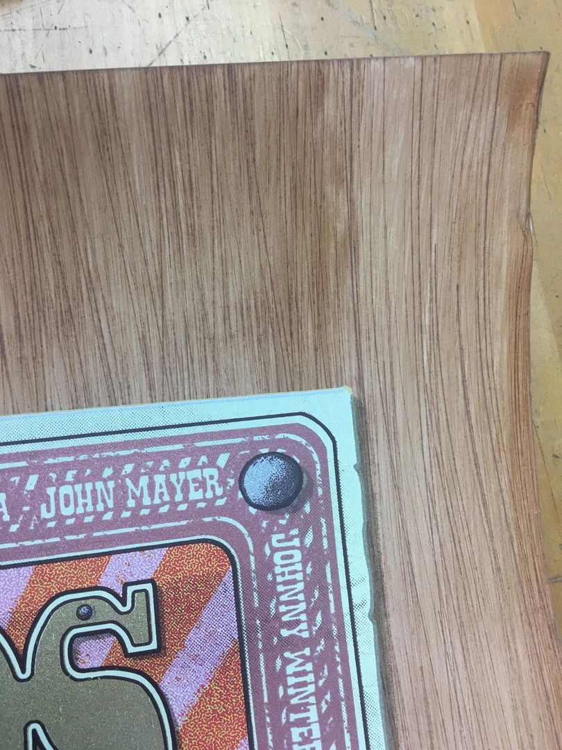 Eric Clapton Crossroads Guitar Festival - 2010 Ron Donovan Poster Oakland, CA Hangar 18