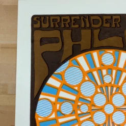 Phish - 2009 Tripp Poster Red Rocks Morrison, CO Brown