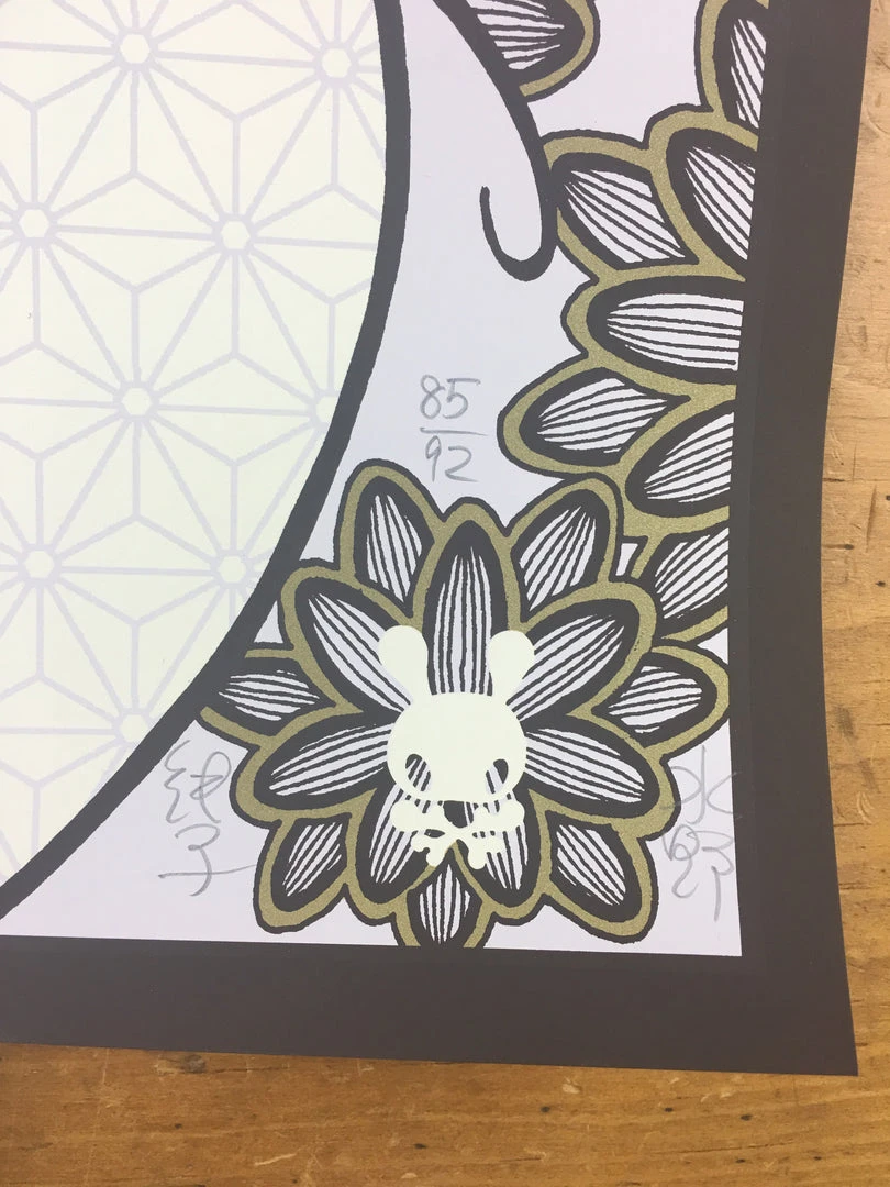 Gig Posters Swans - 2013 Junko Mizuno Poster Tokyo, Japan Unit Tokyo