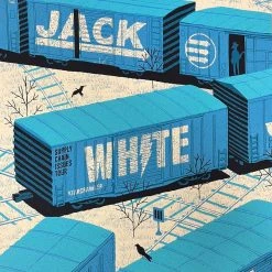 Jack White - 2022 Methane Studios Poster Atlanta, GA N1 Gig Posters