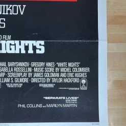 Sold Out Posters Movie/TV Posters White Nights - 1985 One Sheet Movie Poster Original Vintage 27x40