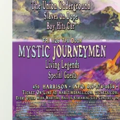 Greg Coiner MHP 108 Gregory Isaacs - 2001 Poster Maritime Hall San Fran 1st