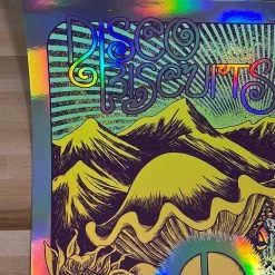 Disco Biscuits - 2022 Nathaniel Deas Poster Denver, CO FOIL Colorado