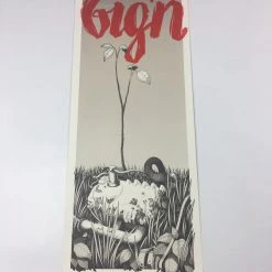 Gig Posters Big'n & The Great Brain - 2013 Justin Santora Poster Belgium Tour