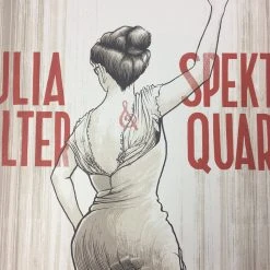 Spektral Quartet & Julia Holter Tour- 2015 Justin Santora Poster