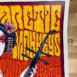 Arctic Monkeys - 2009 Ken Taylor Poster Melbourne, AUS