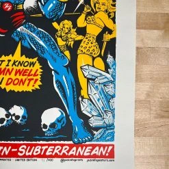 Foo Fighters - 2015 Chris Hopewell Poster Slane, Ireland