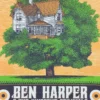 Ben Harper - 2016 Status Serigraph Austin, TX The Moody Theater Gig Posters