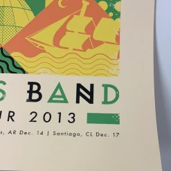 Gig Posters Dave Matthews Band - 2013 Graham Erwin Poster South America Tour