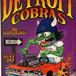 Gig Posters Detroit Cobras - 2004 Chris Shaw Poster Burlington, Vermont