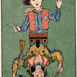 Art Prints Cowboy And Indian - Fugscreens Studios Poster Art Print