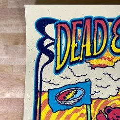 Gregg Gordon Gig Posters Dead & Company - 2021 Gigart Poster Cincinnati, OH Riverbend