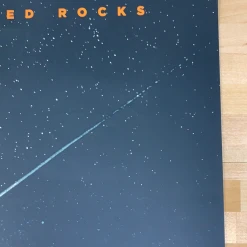 Yonder Mountain String Band - 2008 Anthem Branding Poster Red Rocks Morrison, CO