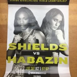 Sold Out Posters Boxing - 2020 Poster Shields Vs Habazin