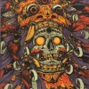 Bali Skull - 2015 Jeral Tidwell Poster Art Print 3rd Edition Art Prints