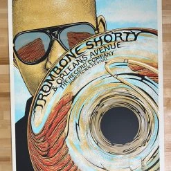 Trombone Shorty - 2017 Neal Williams Poster Red Rocks Morrison, CO Colorado