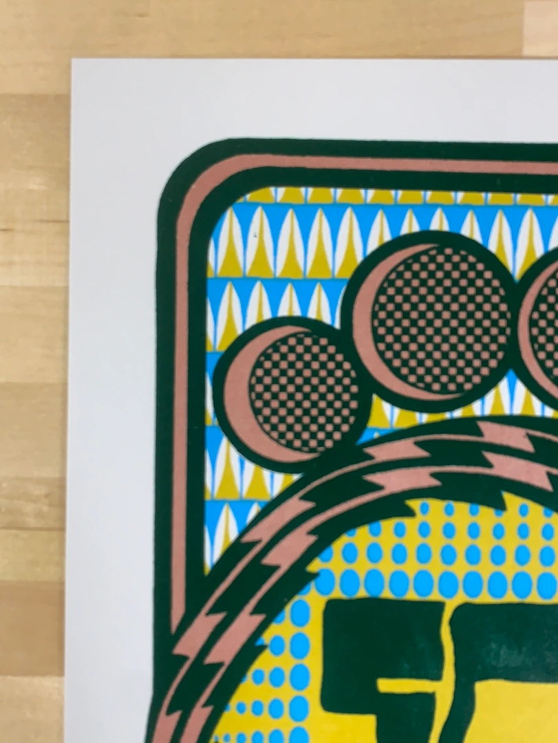 Colorado String Cheese Incident - 2007 Tripp Poster Red Rocks Morrison, CO