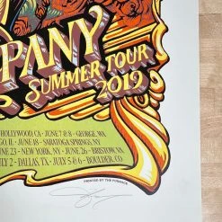 Dead & Company - 2019 AJ Masthay Poster Summer Tour 1250 Gig Posters