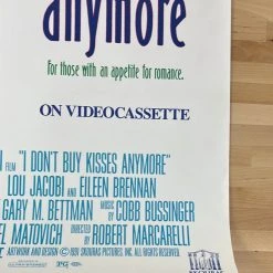Sold Out Posters I Don't Buy Kisses Anymore - 1991 Video Promo Movie Poster Original Vintage Movie/TV Posters