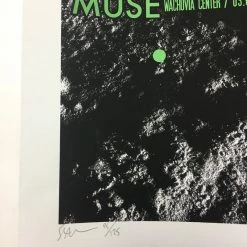 Muse - 2010 Todd Slater Poster Philadelphia, PA Wachovia Center Gig Posters
