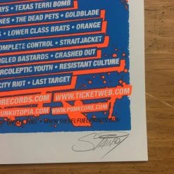 Wasted Festival USA - 2005 Stainboy Poster Orange Show San Bernardino, CA Gig Posters