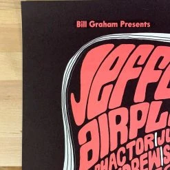 Grateful Dead Airplane - 1966 Wes Wilson Poster San Francisco, CA The Fillmore 3rd Gig Posters